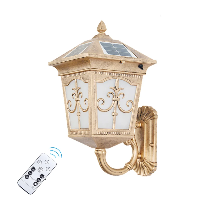 Solar Garden Light - Solarbetriebene Wasserdichte Wandleuchten für Terrasse, Garten