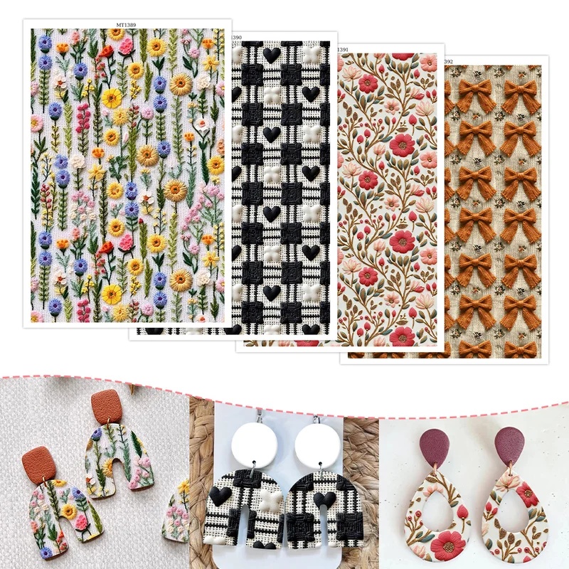 Bunte Blüten-Polymer-Clay-Tran – Beeswax Wrap Bewertung und Preis