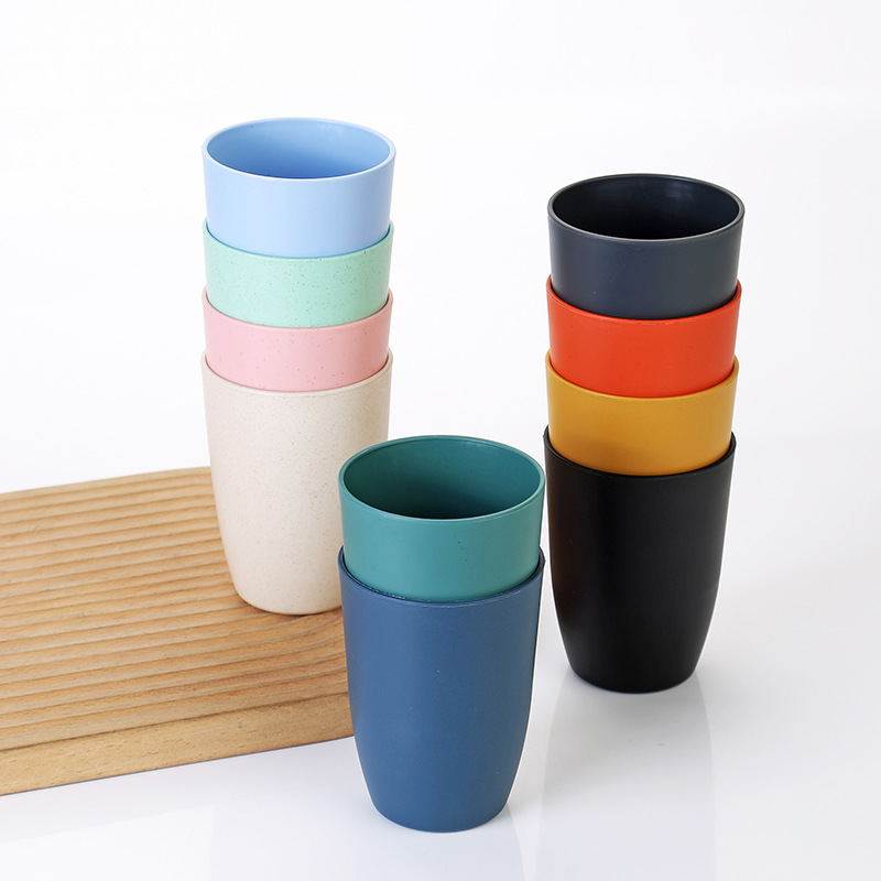 Weizenstroh-Becher 6 Stück, un – Reusable Straw Bewertung und Preis