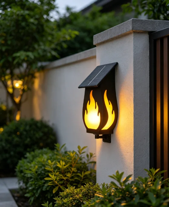 Solar-Wandleuchte für den Auße – Solar Garden Light Bewertung und Preis