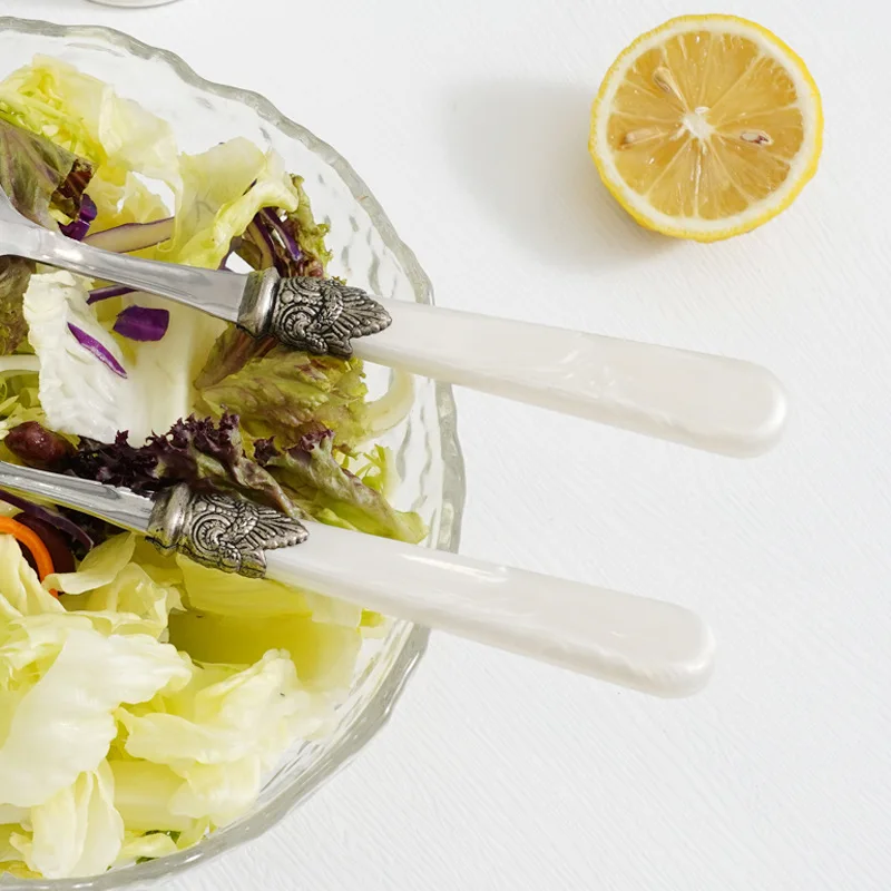 Western 304 Edelstahl Salatbes – Bamboo Cutlery Bewertung und Preis