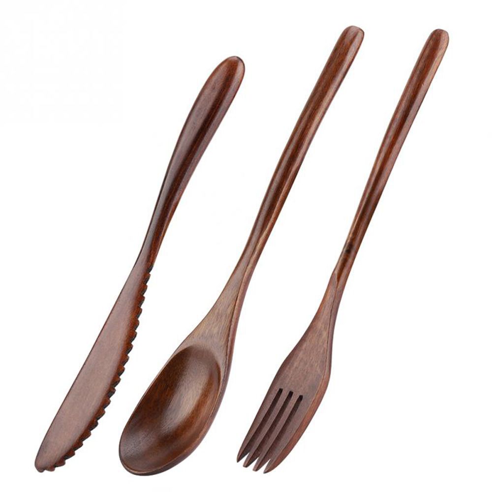 Besteck, Messer, Löffel, Gabel – Bamboo Cutlery Bewertung und Preis