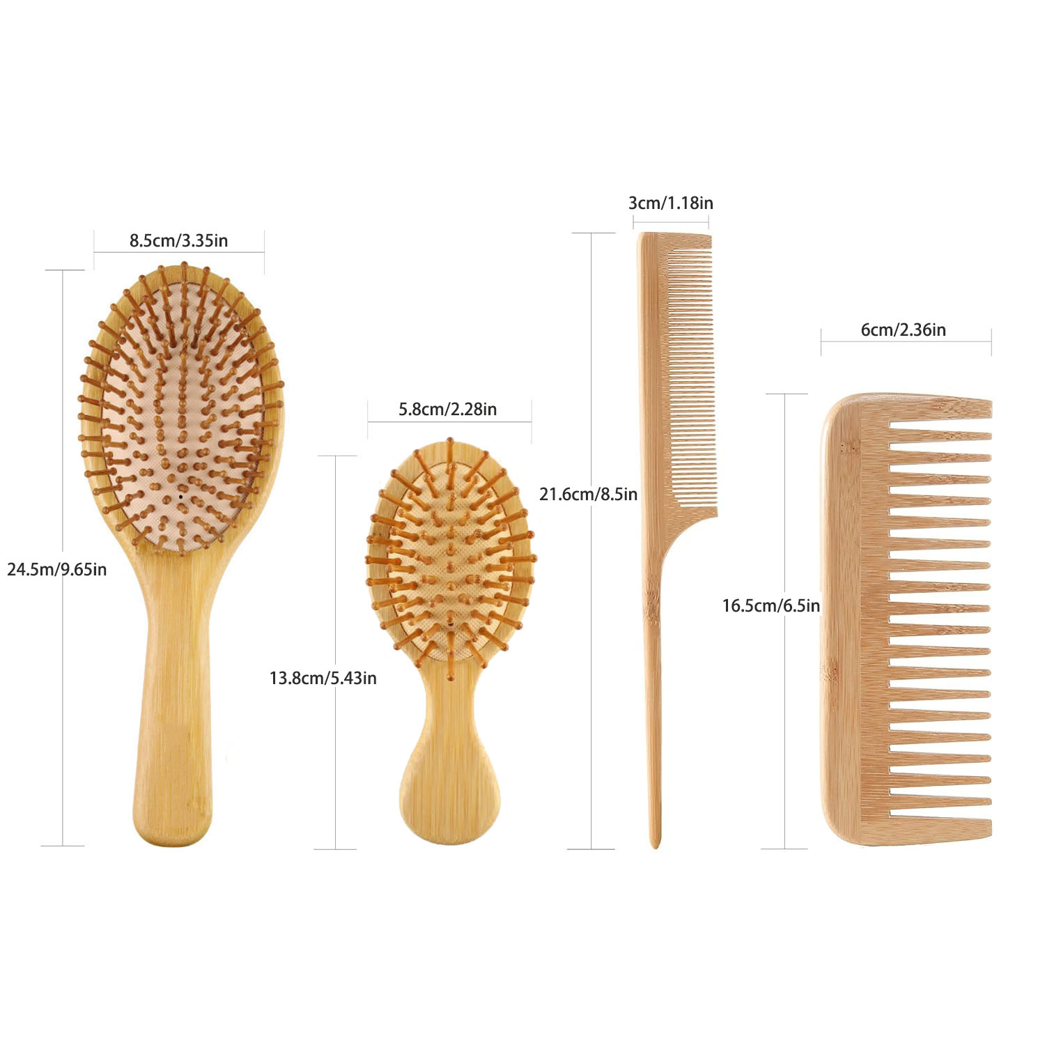 Bambus-Haarbürsten-Set für Dam – Bamboo Toothbrush Bewertung und Preis